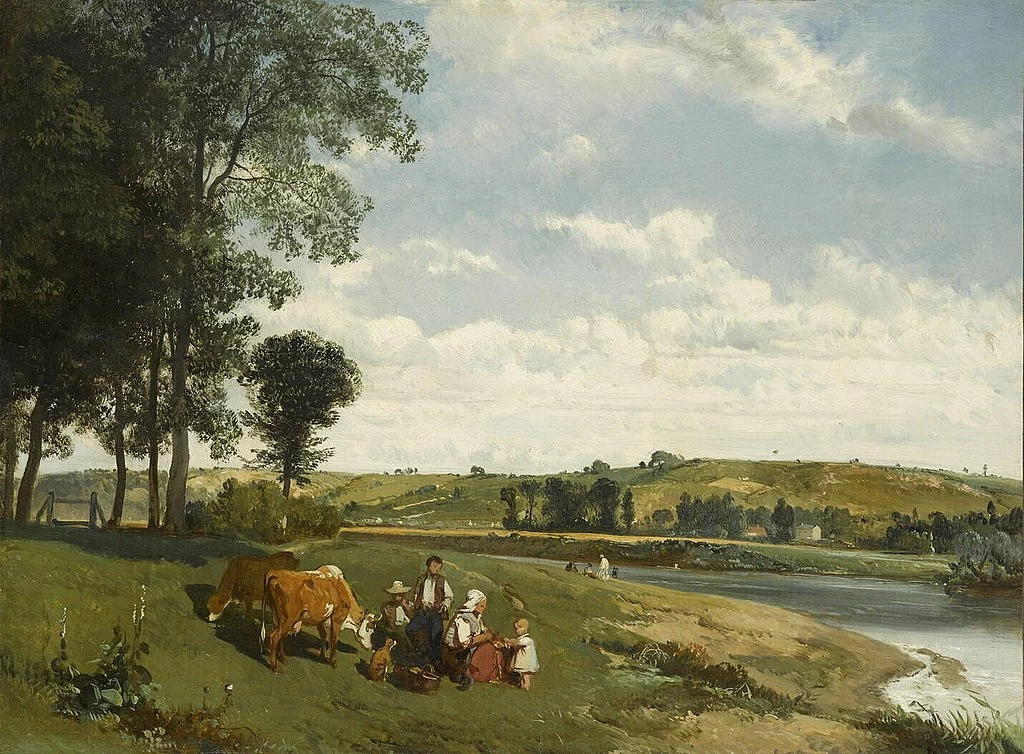 Famiglia contadina in riva al mare - Louvre
